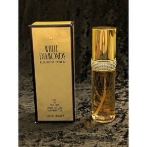 White Diamonds Elizabeth Taylor 1 Oz Ounce Edt Spray  New In Box